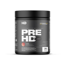 HD MUSCLE PreHD Black Pre Workout Powder | High Stimulant Pre-Workout | Explosive Energy & Focus, Increased Endurance & Nitric Oxide Muscle Pumps | 30 Servings (Lychee)