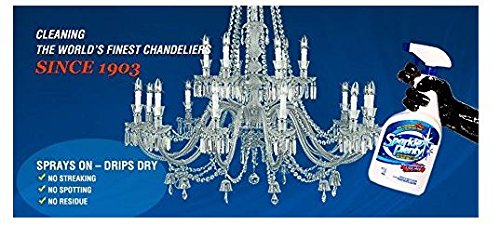 Sparkle Plenty Chandelier Crystal Cleaner 32oz Trigger Spray (2 Medium)