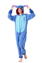 OGU' DEAL Stitch Costumes Onesie Halloween Party Plush Warm Homewear Sleepwear for Adult and Teenagers