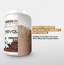 Revolution Nutrition, Vegan Smart, Vegan Protein Powder, Dairy Free, Plant Based, Sugar Free, Soy Free, BCAAs, Keto Friendly, For Men & Women, 20g Of Protein Per Scoop, 908g, 26 Servings (Chocolate Cake, 2 Pound)