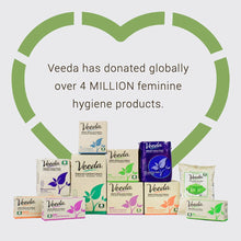 Veeda 100% Natural Cotton Compact Tampons Super Plus Absorbency - Applicator Free Tampons with leak proof protection - Unscented, Chlorine & Toxin Free - 96 Count