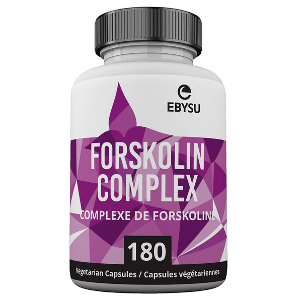 EBYSU Forskolin Extract (Made in Canada) – Helps Support Cardiovascular Health - Supplement for Women and Men - 90 Day Supply