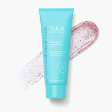 TULA Skin Care So Poreless Exfoliating Blackhead Scrub - Powerful and Gentle Exfoliation, Refreshing and Smoothing, Contains Probiotic Extracts, Volcanic Sand, Pink Salt, and Witch Hazel, 2.89 oz.