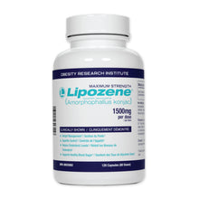 Lipozene Mega Bottle - Weight Management Supplement - Appetite Suppressant – 120 Capsules