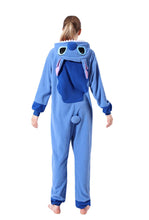 OGU' DEAL Stitch Costumes Onesie Halloween Party Plush Warm Homewear Sleepwear for Adult and Teenagers