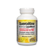 Natural Factors - Quercetin LipoMicel Matrix, 120 Liquid Softgels