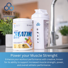 Unity Supplements Flavoured Creatine Monohydrate Powder - Promotes Muscle Growth, Recovery, Strength & Performance - 5g Pure Creatine - 60 Servings (400g) - Easy Mix Formula (Pineapple Punch)