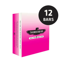 Thunderbird Bars Energy Snack, Gluten-Free with Protein, Healthy Real Food, Vegan Non-GMO, No Added Sugar, Peanut Butter Jelly Flavor (12 Count, 1.7 oz. Bars)