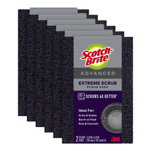 Scotch-Brite Advanced Extreme Scrub, Ideal for Grills and Grates, 12 Scour Pads