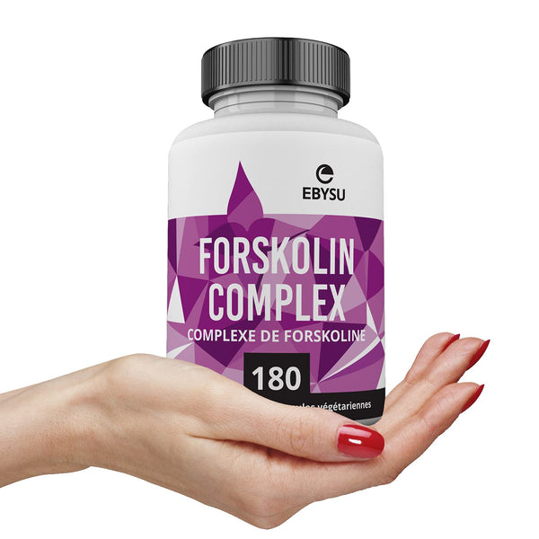 EBYSU Forskolin Extract (Made in Canada) – Helps Support Cardiovascular Health - Supplement for Women and Men - 90 Day Supply