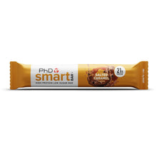 PhD Nutrition Smart Plant Bar Low Calorie, High Protein Low Sugar Vegan Protein Bar/Protein Snacks, Salted Caramel Flavour, 20g of Plant Protein, 64g Bar (12 Pack)