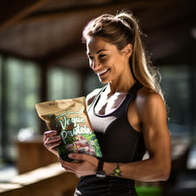 CONFIDENT VEGAN – 100% Pure Plant-Based – VEGAN PROTEIN – Gluten Free – No Added Sugar - 20g of Delicious Protein Per Serving – COFFEE CARAMEL FUDGE – 2 Pound – 30 Servings