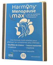 Martin & Pleasance - Harmony Menopause Max, 60 Tablets - Hot Flashes and Night Sweats Supplement - Menopause Relief for Women - Mood Support and Inflammation Supplements - Menstrual Pain Relief