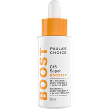 Paula's Choice C15 Super Booster, 15% Vitamin C with Vitamin E & Ferulic Acid, Brightening Serum for Discolouration, Dark Spots & Wrinkles, Fragrance-Free & Paraben- Free, 20 mL