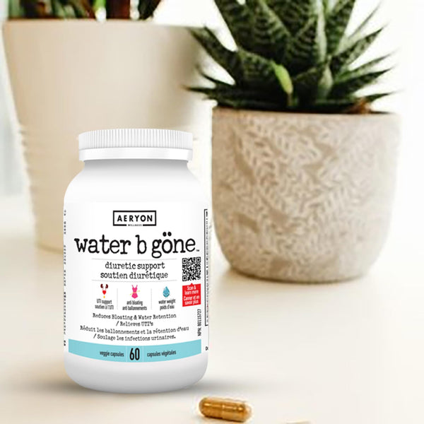 Water B Gone [20 Day Supply] & Lose It [30 Day Supply] - Value Pack by Aeryon Wellness | Made in Canada | Diuretic Pills for Women | Reduce Water Retention & Bloating | Find PMS Relief | 60 Vegan Caps