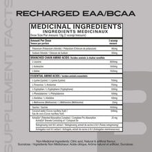 Recharged BCAA/EAA Electrolyte Powder | Tofino Sunrise (Strawberry Pineapple) Amino Acids Supplement for Muscle Recovery | L-Leucine, L-Isoleucine, Electrolytes & AstraGin - Post-Workout | 30 Serves