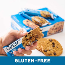 Quest Nutrition Oatmeal Chocolate Chip Protein Bar, High Protein, High Fibre, Low Sugar, Keto Friendly, 20g Protein, 1g Sugar, 12ct