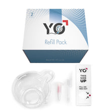 Refill Kit | 2 Additional Tests for YO Home Sperm Test | Motile Semen Analysis | YO Testing Device NOT Included - Refill Pack Only