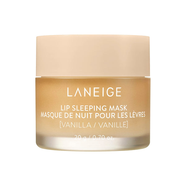 LANEIGE Lip Sleeping Mask Vanilla: Nourish, Hydrate, Vitamin C, Murumuru & Shea Butter, Antioxidants, Flaky, Dry Lips