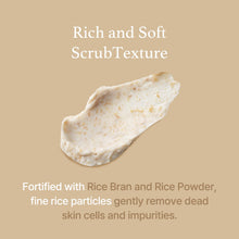 I'm From Rice Mask 110 g, exfoliating wash off facial mask for dull skin, organic rice, pore clearing, remove dead skin cells, uneven skin tone, smooth skin, moisturizing, radiant