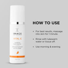 Image Vital C Hydrating Facial Cleanser, 6 oz