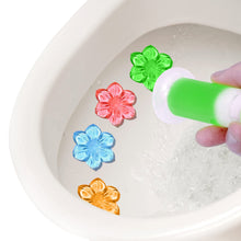 Simple Life Toilet Bowl Cleaner, Fresh Flower Gel Stamp, Stops Limescale and Stains with Air Freshening Scent, Deodorizing Clean (64 Stamps, Variety Pack)