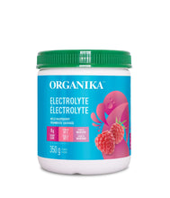 Organika Electrolyte Drink Mix Raspberry and Electrolytes + Enhanced Collagen Zesty Lemon Berry | 380 & 360g