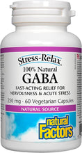 NATURAL FACTORS Gaba (250 mg - 60 veg caps)