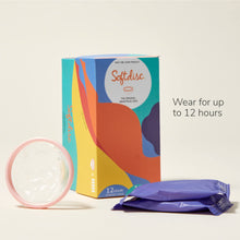 Softdisc Menstrual Discs | Disposable Period Discs | Tampon, Pad, and Cup Alternative | Capacity of 3 Super Tampons | 14 Count (US Version)