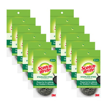 Scotch-Brite Stainless Steel Scrubbing Pad, 2-Pads/Pk, 24-Packs (48 Pads Total)