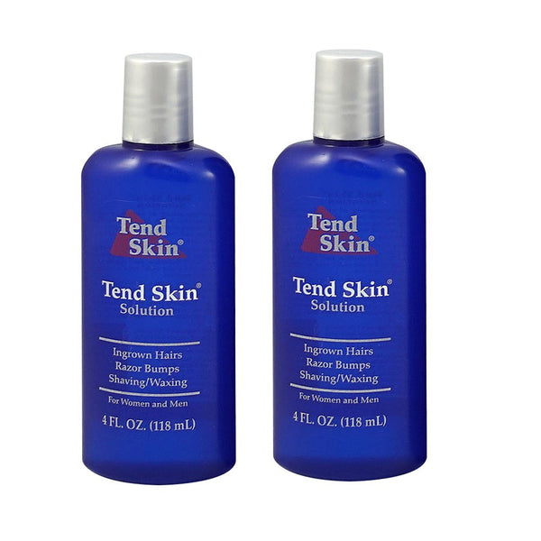 TEND SKIN The Skin Care Solution for Unsightly Razor Bumps, Ingrown Hairs and Razor Burn for Men and Women 4oz/118ml