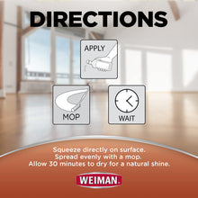 Weiman Wood Floor Polish and Restorer 32 Ounce (2 Pack) - High-Traffic Hardwood Floor, Natural Shine, Removes Scratches, Leaves Protective Layer