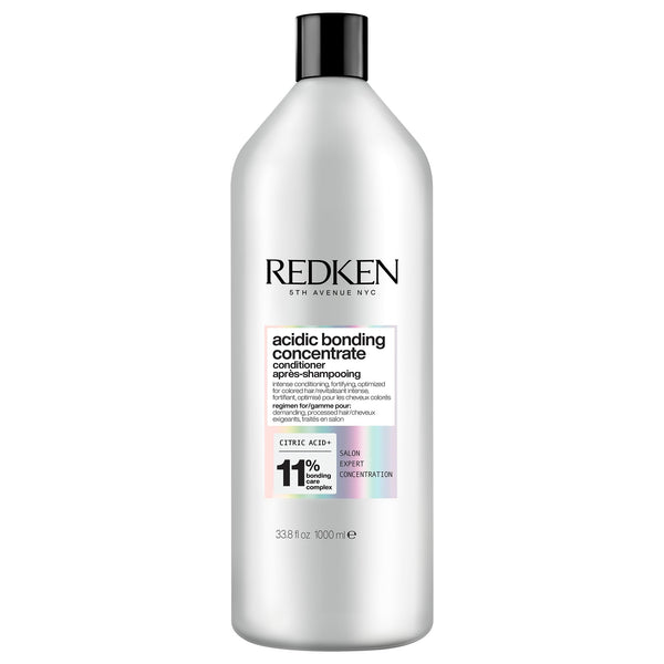 REDKEN Bonding Conditioner for Damaged Hair Repair, For All Hair Types including Dry and Colour-Treated, Acidic Bonding Concentrate, 1000 ml