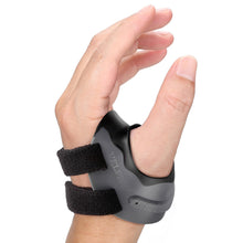 Velpeau CMC Thumb Brace for Osteoarthritis - with Shape-memory Restriction Splint, CMC Joint Stabilizer, Basal Thumb Arthritis Pain Relief and Support for Women and Men (Black, Left Hand, Large)