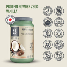 Botanica Perfect Protein Powder Vanilla - 20g plant-based protein per serving, Non-GMO, Stevia and Sugar Free, Gluten-free, dairy-free, vegan pre-workout protein powder for men and women, 20 day supply