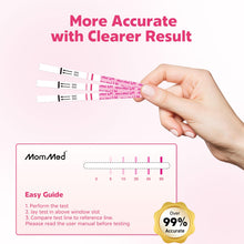 MomMed Ovulation Test Strips, 105 LH Ovulation Predictor Kit with Free 105 Collection Cups, Accurately Track Ovulation Test, High Sensitivity Result for Women Home Testing