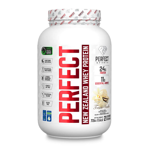 PERFECT New Zealand Whey Protein (1.6lb - French Vanilla)