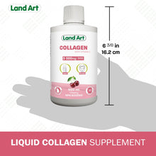 Collagen Supplement – Joint & Beauty Care Formula – Fast Action and Anti-Wrinkle – With Vitamin C - Cherry Flavour - 500ml – Non-GMO – Gluten Free – Sugar Free - Made in Canada