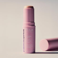 TULA Skin Care Eye Balm Rose Glow - Dark Circle Treatment, Instantly Hydrate and Brighten Undereye Area, Portable and Perfect to Use On-the-go, 0.35 oz.