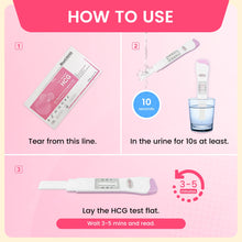 Pregnancy Test Weeks Indicator - Combo Pack 12 Tests, 2X Pregnancy Weeks Test Sticks 25 MIU/ml, 10x Pregnancy Test Strips 10 MIU/ml, Ultra Early 2 Ways Check - Tells You How Many Weeks (12 Tests)