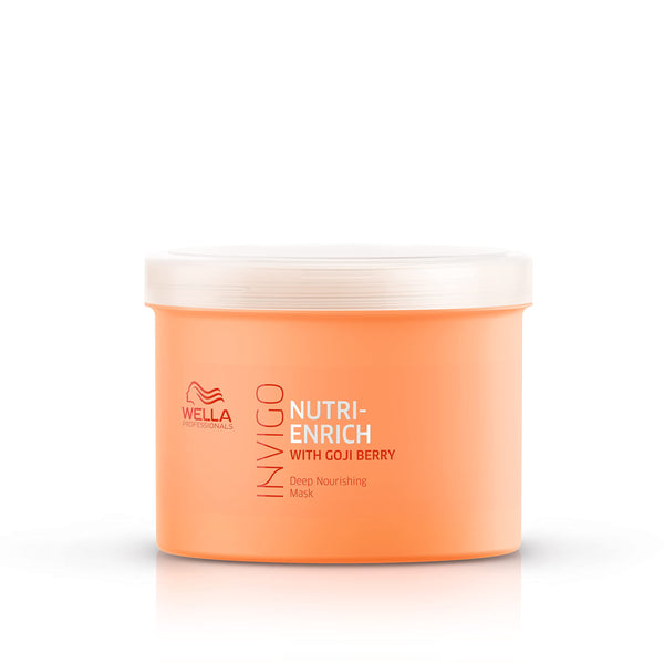 Wella Professionals Invigo Nutri-Enrich Mask| Deep Nourishing & Moisturizing Hair Mask For Dry & Damaged Hair| 16.9 Fl Oz