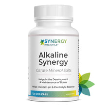 Synergy Holistics | Alkaline Synergy | 120 Caps | Enhances pH Balance, Supports Electrolyte Stability and Reduces Body Acidity. Potassium, Calcium And Magnesium Citrates. Premium Alkaline Supplement - Formulated & Made in Canada