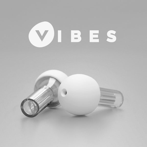 Vibes Acoustic Filter Ear Plugs - High Fidelity Decibel Reducing EarPlugs for Music Concert Festivals- Hearing Protection for Tinnitus & Autism Sensory Processing Disorders - (As Seen on Shark Tank)