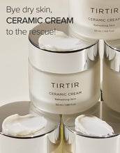 TIRTIR Ceramic Cream | Deep moisturizer for Glass Skin, Polyglutamic acid, Centella Asiatica Extract, Strong skin barrier, Lightweight, Mild, Nature derived ingredients, Dry skin, Korean skincare