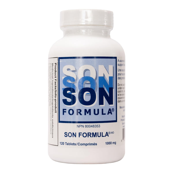 SON Formula - (MAP - Master Amino Acid Pattern) - Essential Amino Acids to support body protein synthesis - 120 tablets