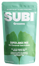 SUBI RAW Greens Superfood Powder NOT FLAVOURED DAILY VEGETABLE REPLACEMENT Boost Daily Well-Being and Feel Better MADE IN CANADA Raw Superfood Ingredients: Matcha, Kale, Barley Grass, Spirulina, Acai, Goji Berry 40 Day Supply