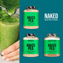 Naked Pea - Pea Protein Isolate from North American Farms - Plant Based, Vegetarian & Vegan Protein. Easy to Digest, Speeds Muscle Recovery - Non-GMO, No Lactose, No Soy and Gluten Free - 15 Servings