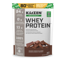 Kaizen Naturals Whey Protein, Decadent Chocolate, 840g, Pouch