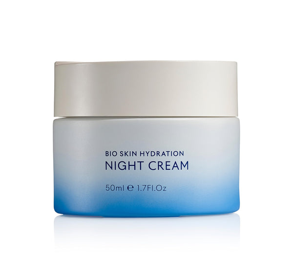 Seacret Bio Skin Hydration Night Cream with Aloe, Niacinamide, Jojoba, Argan Oil, and Dead Sea Minerals – Deeply Moisturizing, assist in Anti-Aging, and Skin-Conditioning Formula, 50ml