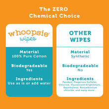 Whoopsie Wipes | Ultra-Soft - 100% Pure Cotton Dry Baby Wipes | Use Wet or Dry | Soft & Sensitive | Extra Strong & Absorbent (6 Pack - 600 Count)